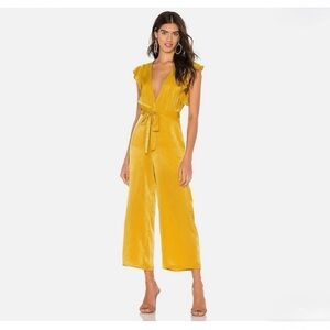 Revolve Tularosa Yellow Jumpsuit